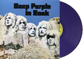 Deep Purple - 1970 Deep Purple in Rock - Purple vinyl LP  - 150 kr.